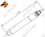 Trockner, Klimaanlage NRF 33194