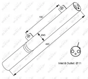 Trockner, Klimaanlage NRF 33196