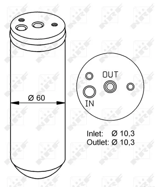 Trockner, Klimaanlage NRF 33293