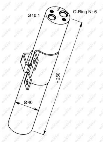 Trockner, Klimaanlage NRF 33314 Bild Trockner, Klimaanlage NRF 33314