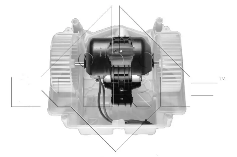 Innenraumgebläse 12 V NRF 34094