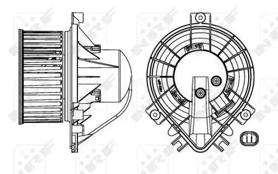 Innenraumgebläse 12 V NRF 34158 Bild Innenraumgebläse 12 V NRF 34158