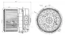 Innenraumgebläse 12 V NRF 34273 Bild Innenraumgebläse 12 V NRF 34273