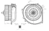 Innenraumgebläse 12 V NRF 34282 Bild Innenraumgebläse 12 V NRF 34282