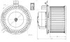 Innenraumgebläse 12 V NRF 34292 Bild Innenraumgebläse 12 V NRF 34292