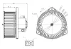 Innenraumgebläse 12 V NRF 34303 Bild Innenraumgebläse 12 V NRF 34303