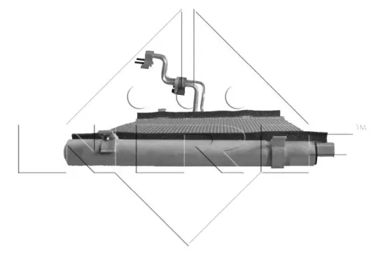 Kondensator, Klimaanlage NRF 350009 Bild Kondensator, Klimaanlage NRF 350009