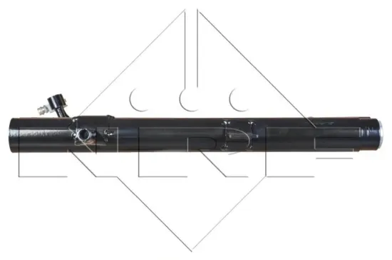 Kondensator, Klimaanlage NRF 350034 Bild Kondensator, Klimaanlage NRF 350034
