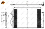 Kondensator, Klimaanlage NRF 350044