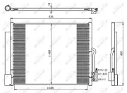 Kondensator, Klimaanlage NRF 350053