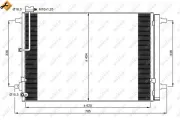 Kondensator, Klimaanlage NRF 350059