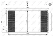 Kondensator, Klimaanlage NRF 350061