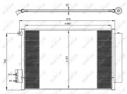 Kondensator, Klimaanlage NRF 350065