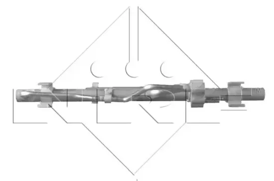 Kondensator, Klimaanlage NRF 350078 Bild Kondensator, Klimaanlage NRF 350078