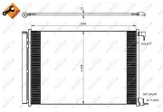 Kondensator, Klimaanlage NRF 350082