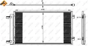 Kondensator, Klimaanlage NRF 350339