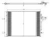 Kondensator, Klimaanlage NRF 350375 Bild Kondensator, Klimaanlage NRF 350375