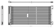 Kondensator, Klimaanlage NRF 350429