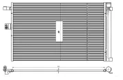 Kondensator, Klimaanlage NRF 350462