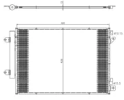 Kondensator, Klimaanlage NRF 350472