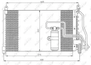 Kondensator, Klimaanlage NRF 35134