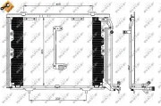 Kondensator, Klimaanlage NRF 35214