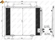 Kondensator, Klimaanlage NRF 35228