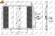 Kondensator, Klimaanlage NRF 35244