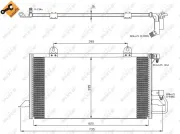 Kondensator, Klimaanlage NRF 35247