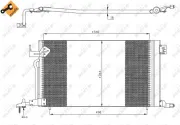 Kondensator, Klimaanlage NRF 35304