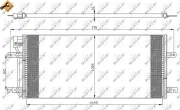 Kondensator, Klimaanlage NRF 35316