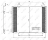 Kondensator, Klimaanlage NRF 35351 Bild Kondensator, Klimaanlage NRF 35351