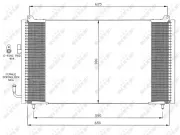 Kondensator, Klimaanlage NRF 35378