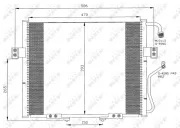 Kondensator, Klimaanlage NRF 35399