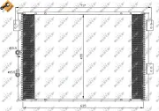 Kondensator, Klimaanlage NRF 35461