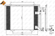 Kondensator, Klimaanlage NRF 35463