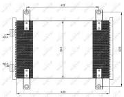 Kondensator, Klimaanlage NRF 35501