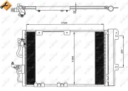 Kondensator, Klimaanlage NRF 35554