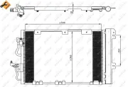 Kondensator, Klimaanlage NRF 35556