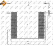 Kondensator, Klimaanlage NRF 35589