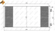 Kondensator, Klimaanlage NRF 35651