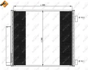 Kondensator, Klimaanlage NRF 35859