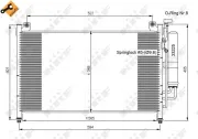 Kondensator, Klimaanlage NRF 35870