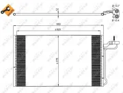 Kondensator, Klimaanlage NRF 35882
