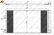 Kondensator, Klimaanlage NRF 35890