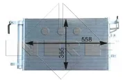 Kondensator, Klimaanlage NRF 35982