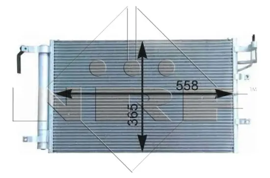 Kondensator, Klimaanlage NRF 35982 Bild Kondensator, Klimaanlage NRF 35982