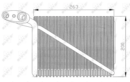 Verdampfer, Klimaanlage NRF 36077 Bild Verdampfer, Klimaanlage NRF 36077