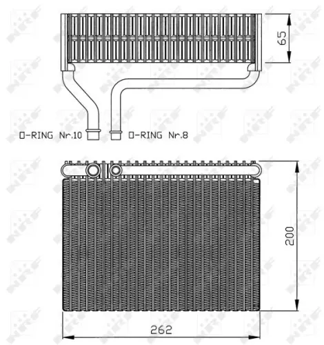 Verdampfer, Klimaanlage NRF 36099 Bild Verdampfer, Klimaanlage NRF 36099