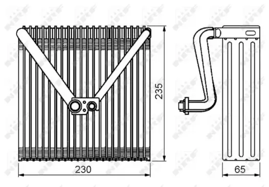 Verdampfer, Klimaanlage NRF 36141 Bild Verdampfer, Klimaanlage NRF 36141